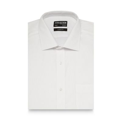 The Collection White short sleeved regular fit shirt